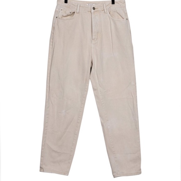 DISSH Tan Straight Leg Mom Jeans (XL) - Picture 2 of 4